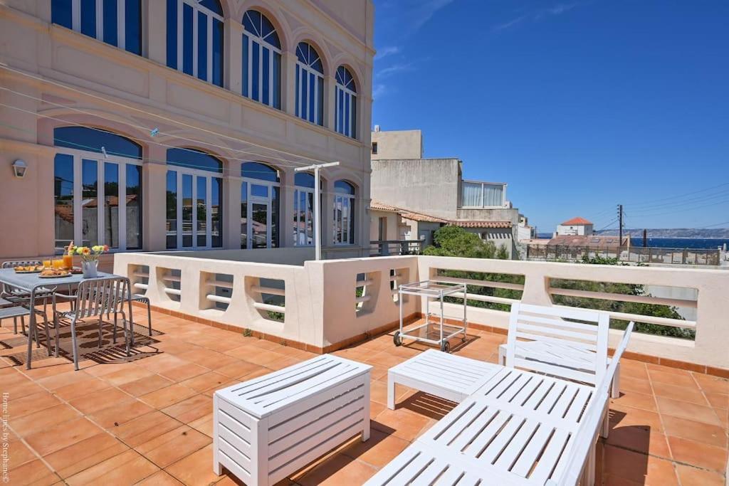 Villa Emma Au Coeur De Malmousque Marseilles Exterior foto