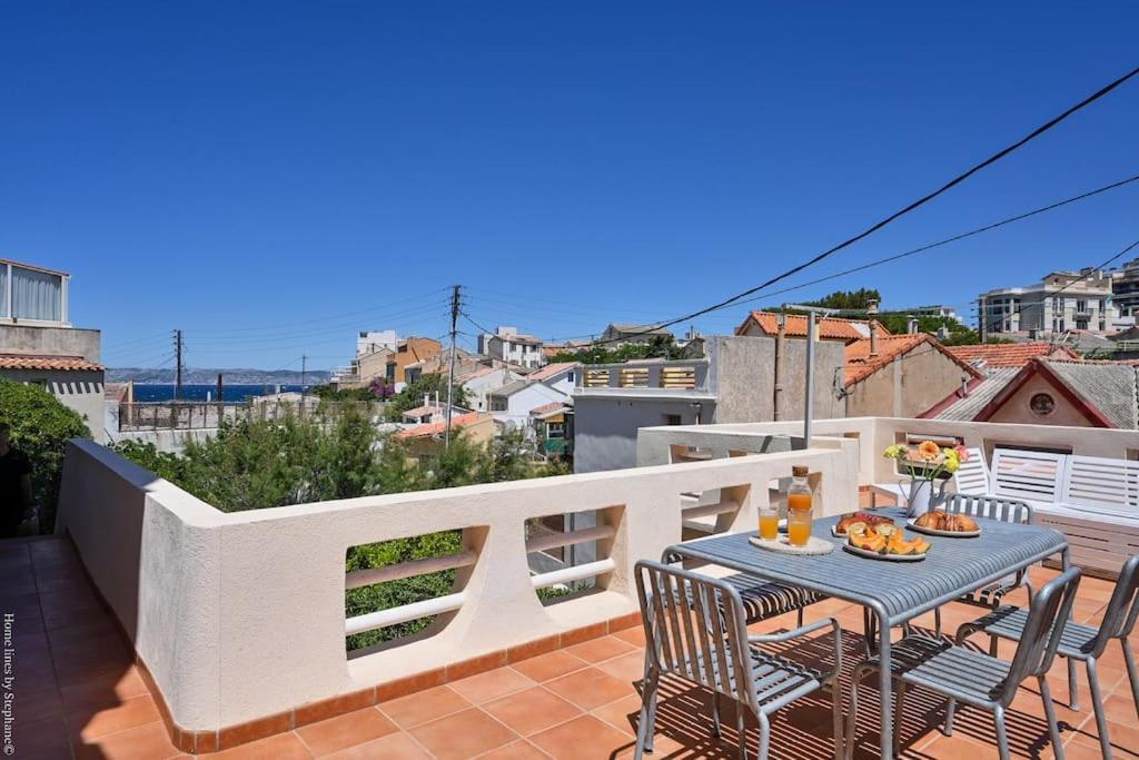 Villa Emma Au Coeur De Malmousque Marseilles Exterior foto